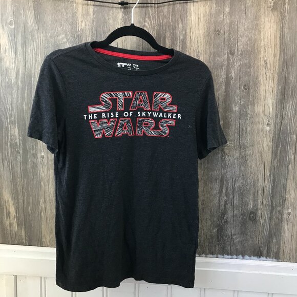 Star Wars black rise of the Skywalker t-shirt size kid's XL - Picture 1 of 4